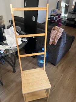 IKEA chair w/ rack