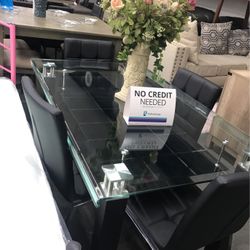 Glass Dining Room Table 