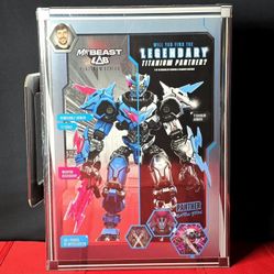 🥽🧪MrBeast Lab Platinum Series 6.5” Panther Battle Titan Collector Figure, Extreme Detailing, Premium Packaging, 35 Points Of Articulation (Sealed)