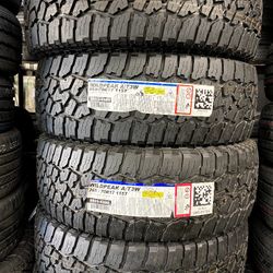 SET four tires 265/70/17 falken new  