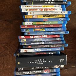 Blu Ray Movies $5 A Piece 