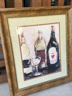 Framed, Matted Artwork