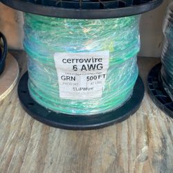 Wire#6 THHN500 FT $300