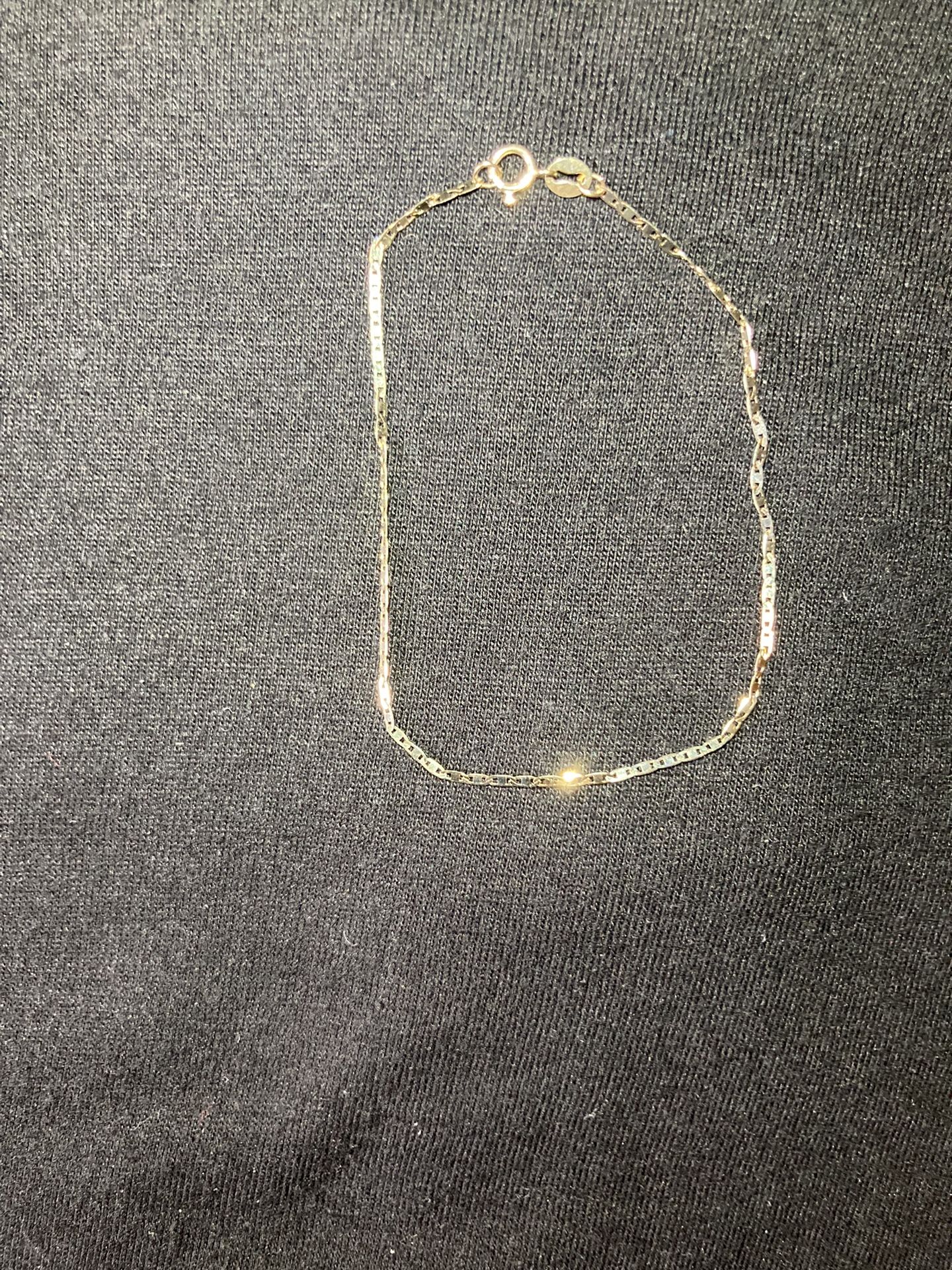 10K YELLOW GOLD MARINER GUCCI LINK BRACELET