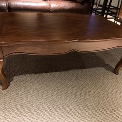 Chippendale Style Solid Wood Coffee Table