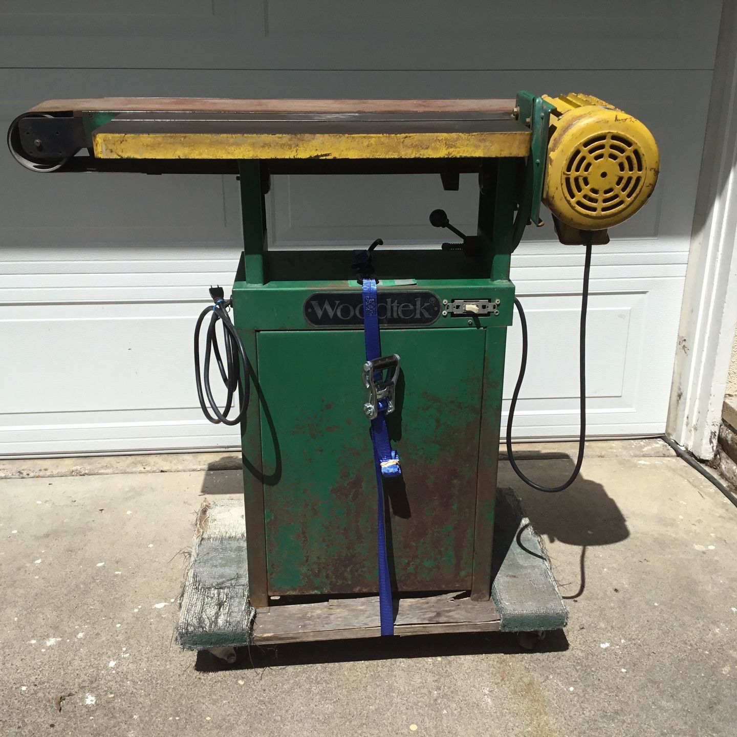 ハンドメイド☆オーダーページ【182】 WoodTek Big Boy 80 Horizontal/Vertical Sanding Machine for Sale in
