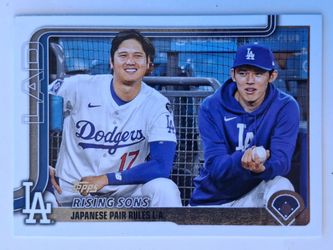 OHTANI, ROKI 2025 TOPPS UPDATE SERIES VETERAN COMBOS #US 269 •DODGERS•