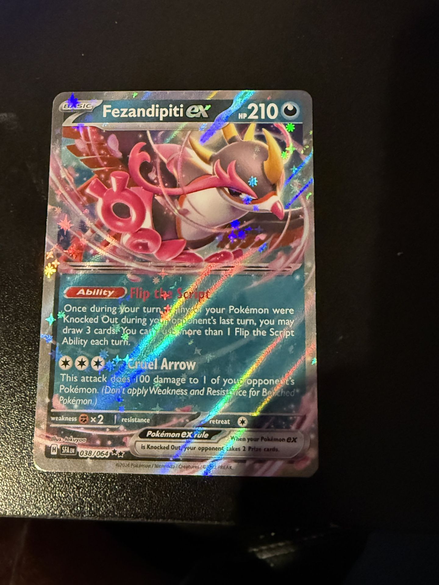 Pokémon Shrouded Fable Fezandipiti ex