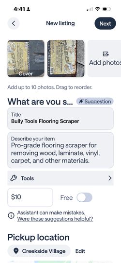 Bully Tool Floor Scraper