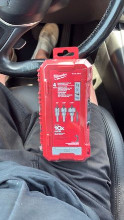 Milwaukee Carbide Hole Cutter Kit