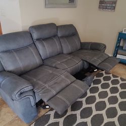 Recliner Couch Almost New 
