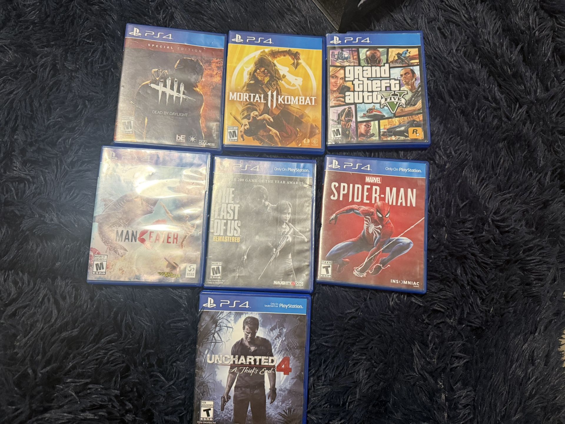 Lightly Used PS4 Games For Sale One low price for all the Games