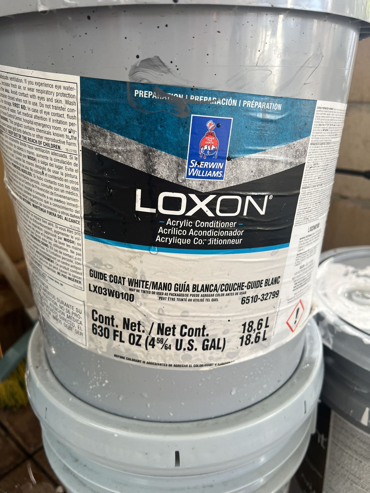 Sherwin Williams 5 Gallons Blue Paint