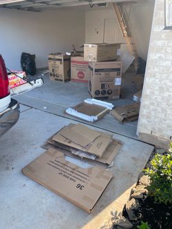 Empty clear garage garbage gone