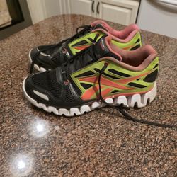 Reebok Mens Zigtech Running Shoes Multicolor 023501-811 Low Top Lace Up size 10
