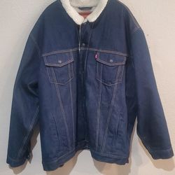 Levis Sherpa Trucker Jacket Brand New 5XL