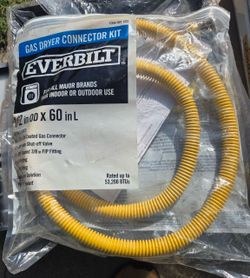 Gas Dryer Conector Kit
