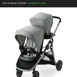 Graco Ready2Grow LX 2.0 Double Stroller - Clark