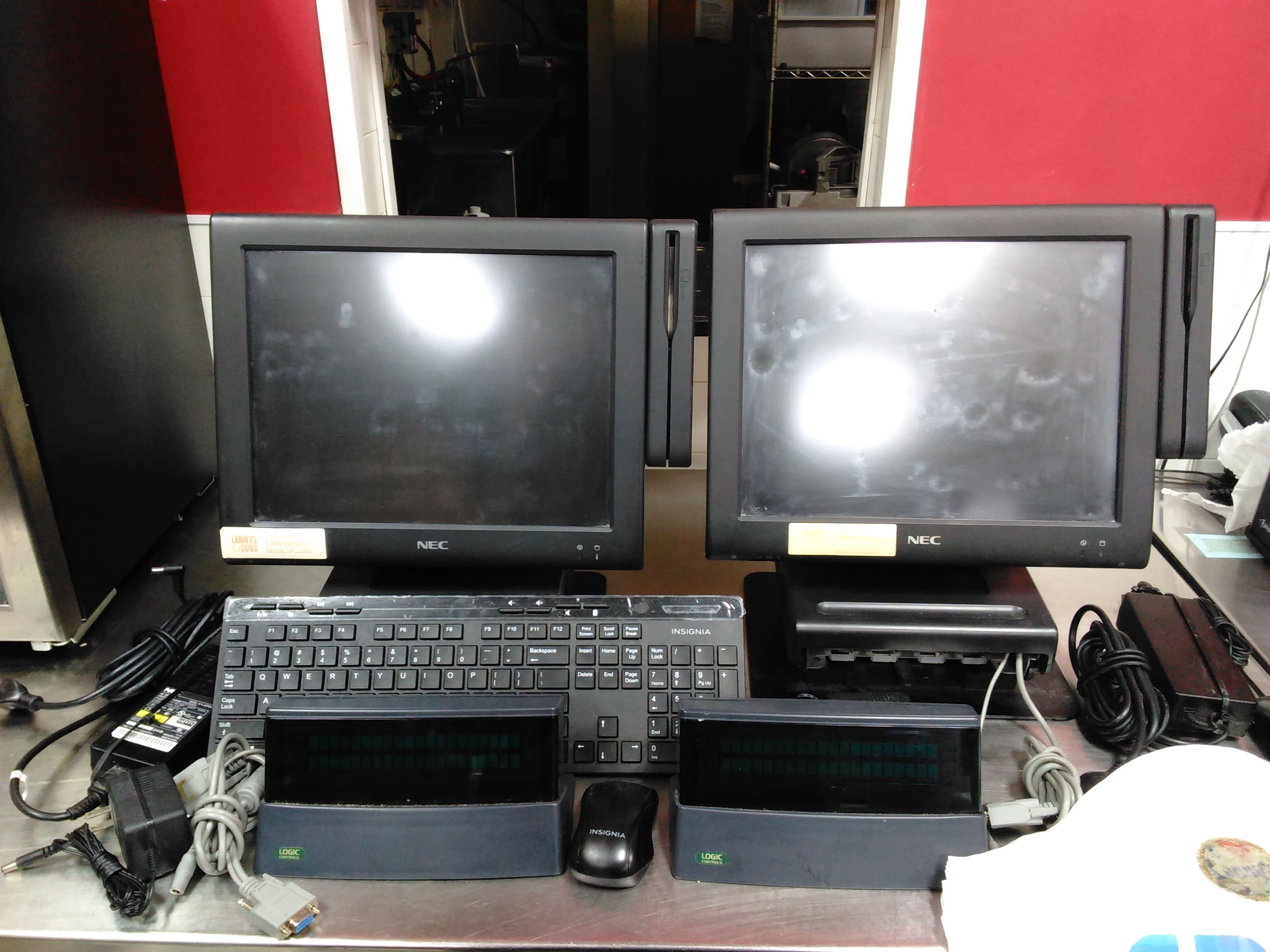 NEC POS System Retail Point of sale PWPX422B14 Bundle