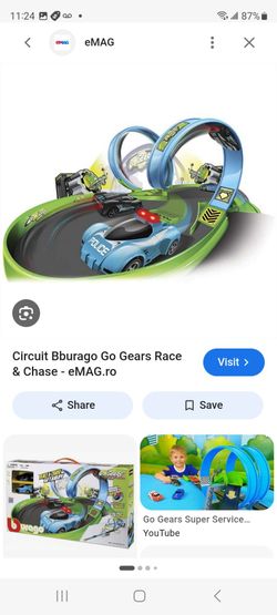 Burago, go gear race and chase race track.