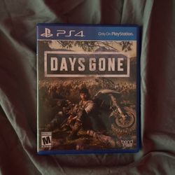 Days Gone PS4 game
