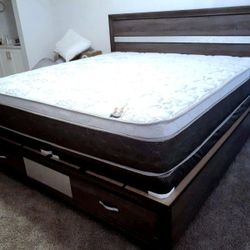 NEW KING PILLOW TOP MATTRESS 🌟 Check The Description