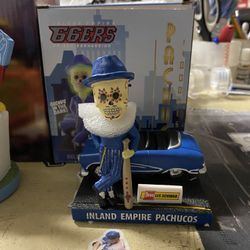 Baseball Skull Bobblehead