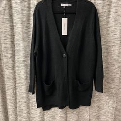New Calvin Klein Women’s Long Slevee Cardigan Size XL