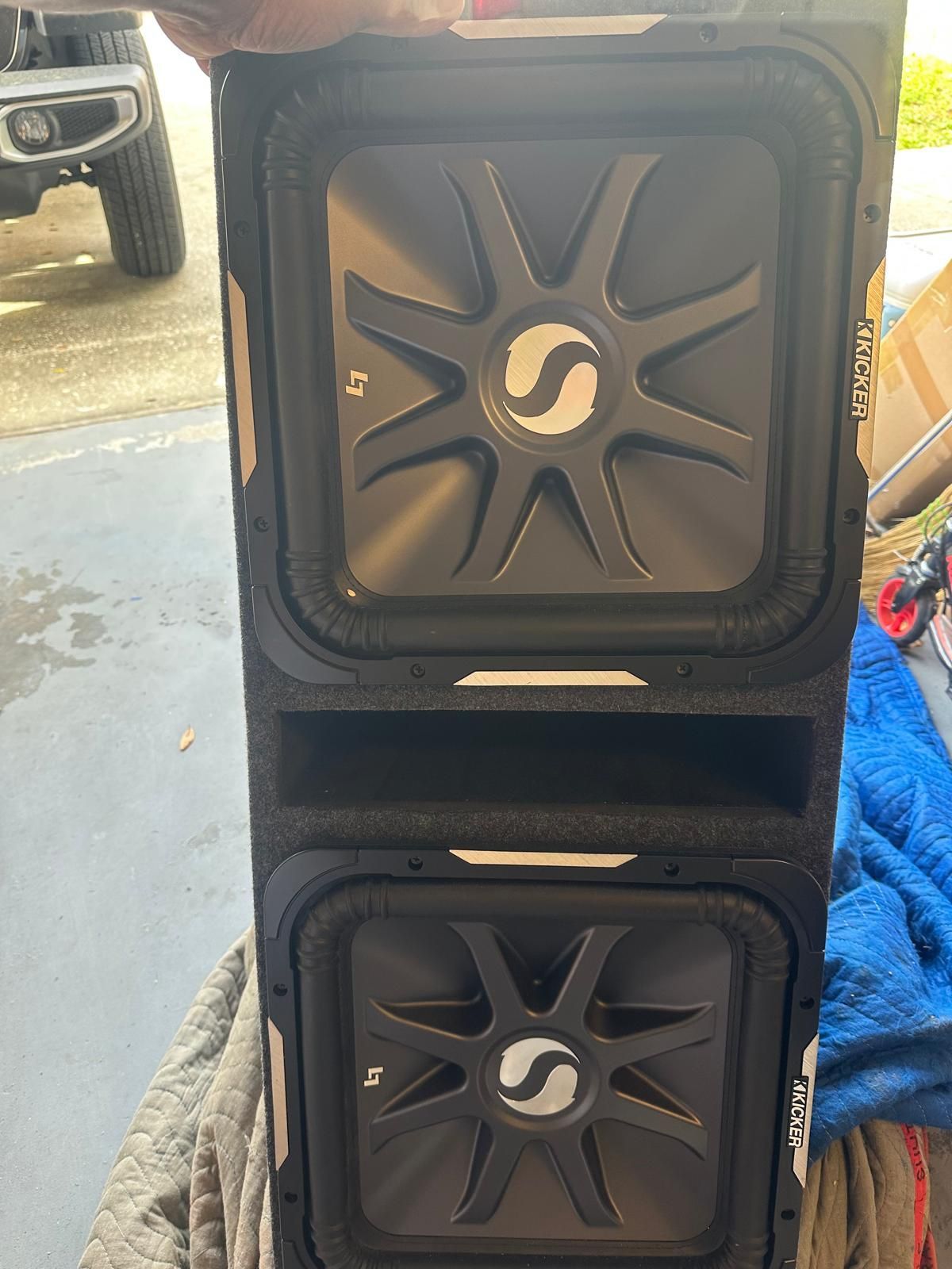 Kicker Solo L-7 X 15”inch — Car Subwoofer & Amplifier