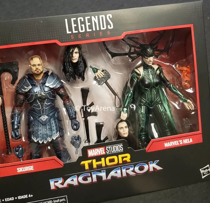 Marvel Legends 80th Anniversary Skurge and Hela 2 pack Figures