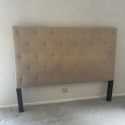 Quilted king headboard