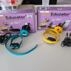 2x Micro Educator Dog Training E-Collar