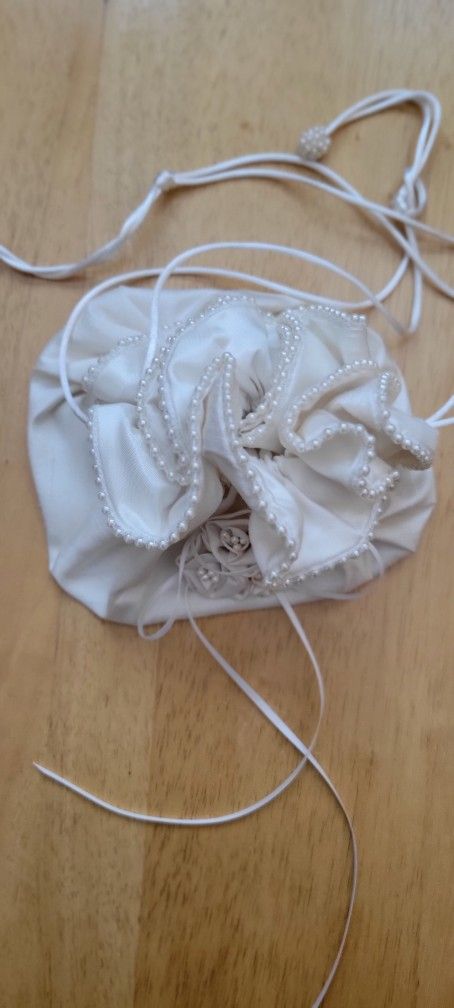 Satin Bridal Wedding Purse