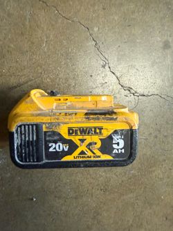 DeWalt 20V MAX XR 5.0Ah battery