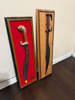 Alexander the Great sword and spartan sword plaques