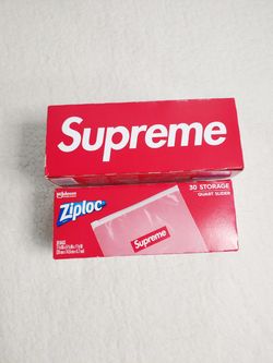 Supreme Ziploc bags SS20