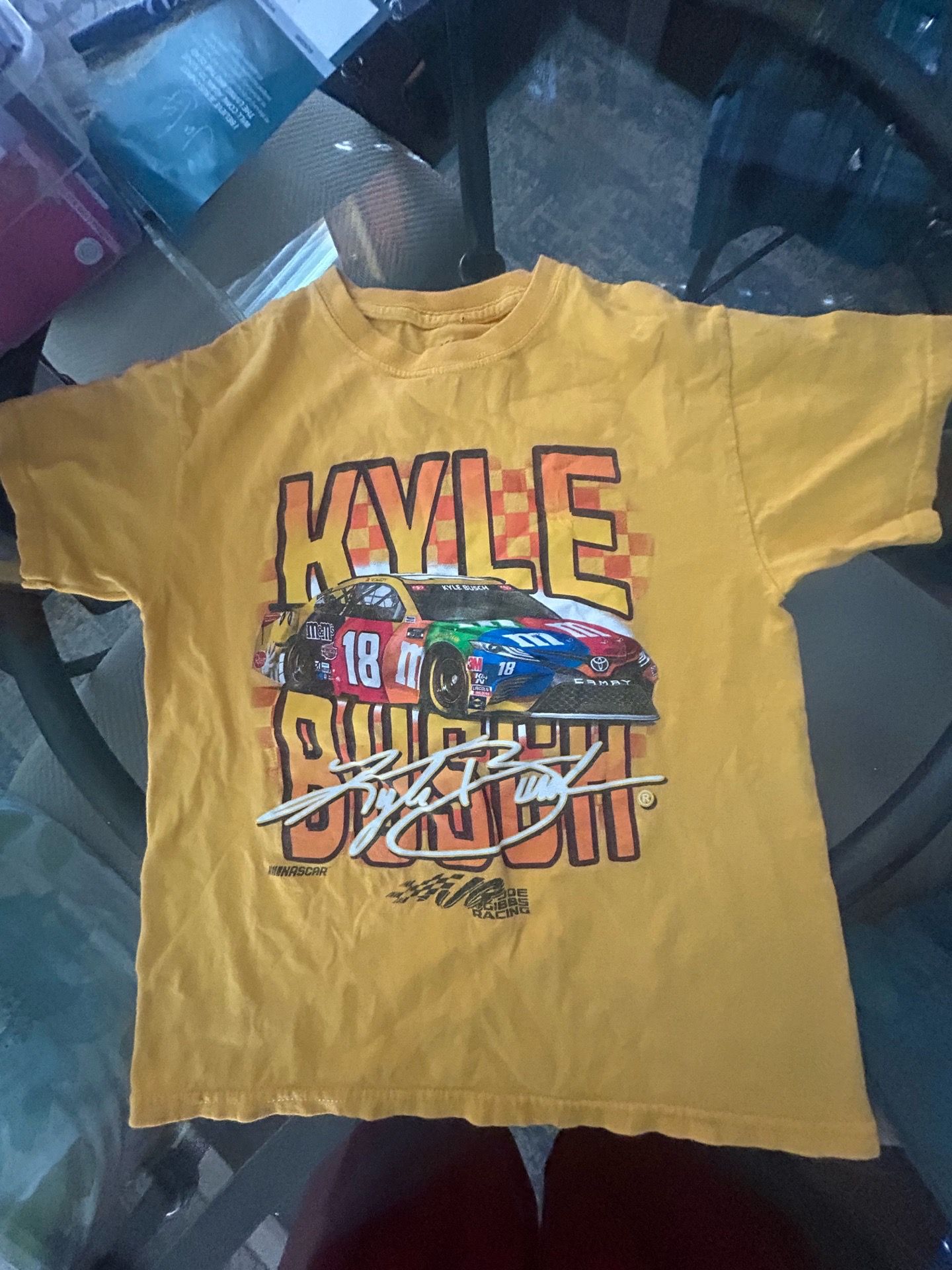 Nascar M&m Kyle Bush Kids Medium