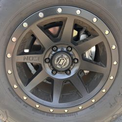 ICON Rebound Satin Black Rims 