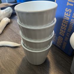 Unglazed Flowerpot -Vertical Ridges from Daiso. Set Of 4