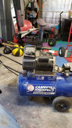 4hp 13 gallon 125 psi campbell hausfeld compressor