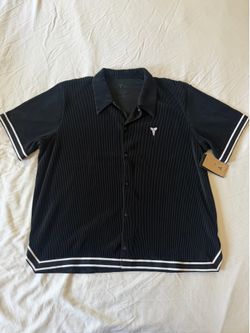 FS: Nike Kobe Pleated Short Sleeve Collared Shirt (IB0020-010)