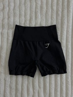 Gymshark Black Seamless Workout Shorts