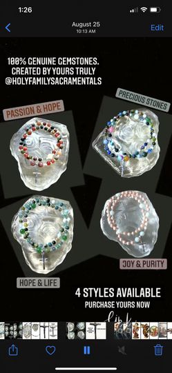 Rosary bracelet