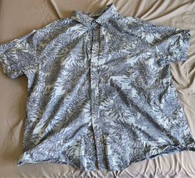 Blue Men’s Button Up