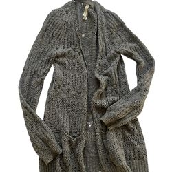 AÉROPOSTALE grey cardigan
