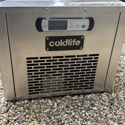 Cold Life Cold Plunge Compressor. 