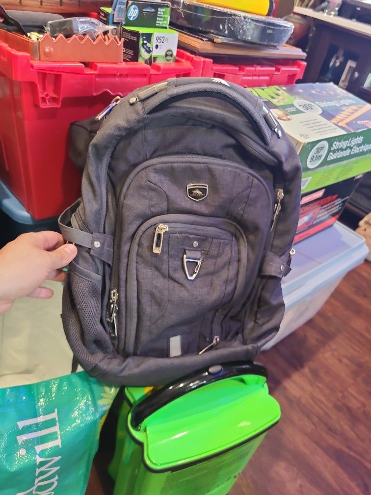 High Sierra Elite Backpack Dark Grey