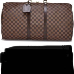 Louis Vuitton Damien Ebene Duffel Bag