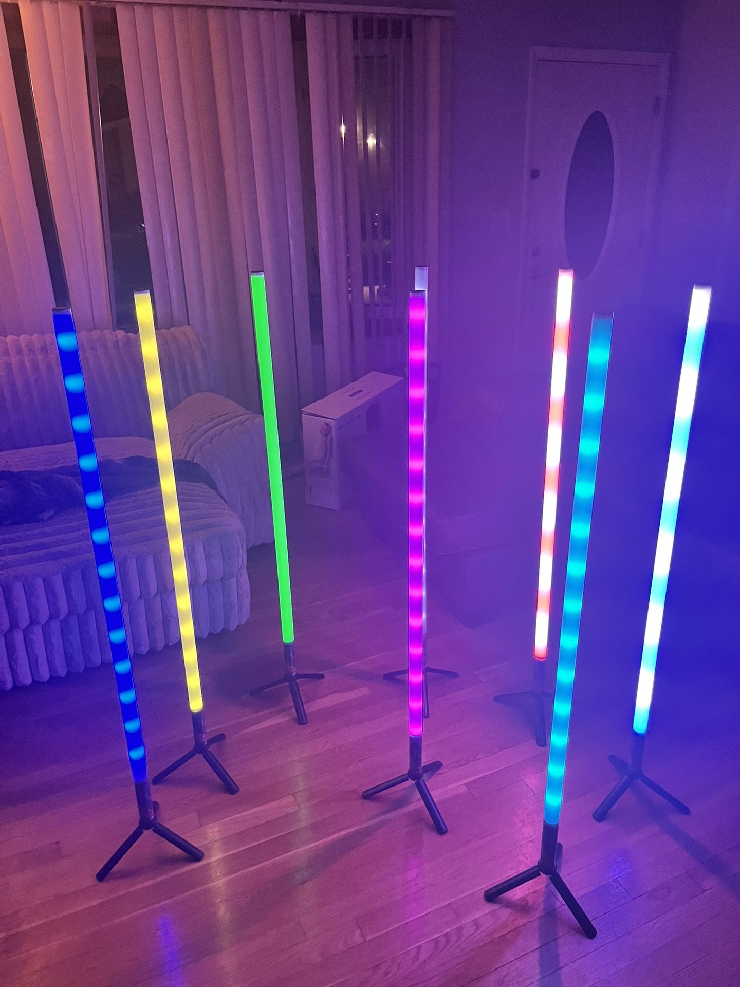 LUXCeO Mood1 RGB Colorful LED Stick Light for Photography $25 Each!