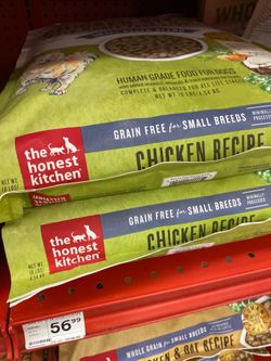The Honest Kitchen Dog Food Human Grade - Total of 4 bags each goes $56 + tax